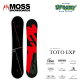 24-25 MOSS SNOWBOARDS XXm[{[h TOTO EXP ggGLXp[g Xm[{[h  151/153.5/155 Ki