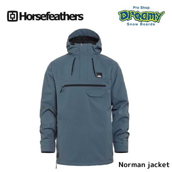 23-24 Horsefeathers ホースフェザーズ HF23NORMblu Norman jacket スノーウェア ジャケット blue mirage 正規品