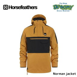 23-24 Horsefeathers ホースフェザーズ HF23NORMyel Norman jacket スノーウェア ジャケット spruce yellow 正規品