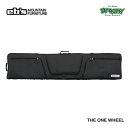 25-26 eb's エビス THE ONE WHEEL ダブルウィール 4500341 BLACK 160×35×13cm ボードケース ウィール付き ストラ...