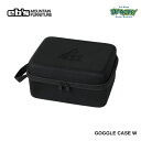 25-26 eb's エビス GOGGLE CASE W ゴーグルケース W 4500365 BLACK W21×H12×D16cm 正規品