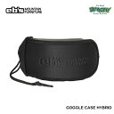 25-26 eb's エビス GOGGLE CASE HYBRID ゴーグルケースソフト 4500366 BLACK 巾着タイプ 伸縮素材 正規品