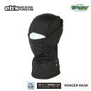 25-26 eb's エビス RANGER MASK レンジャーマスク 4500400 BLACK 吸汗速乾 立体成型 目出し帽 正規品