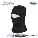 25-26 eb's エビス GIRL’S RANGER ガールズレンジャー 4500401 BLACK 吸汗速乾 立体成型 目出し帽 正規品