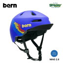 BERN バーン NINO 2.0 ヘルメット BEBB31Z MATTE BLUE WING 子供用 US FIT スケートボード スノーボード 正規品