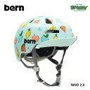 BERN バーン NINO 2.0 ヘルメット BEBB31Z MATTE FUN FRUITS 子供用 US FIT スケートボード スノーボード 正規品