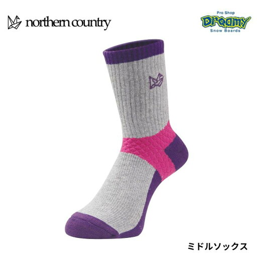 northern country ノーザンカントリー MERINO MIDDLE SOCKS ミドルソックス メリノウール 吸湿 速乾 抗菌防臭 保温 PU TR-1424 正規品 northern country ノーザンカントリー MERINO MIDDLE SOCKS ミドルソックス メリノウール 吸湿 速乾 抗菌防臭 保温 PU TR-1424 正規品