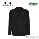 OAKLEY オークリー Rash Hoody 24.0 Blackout ラッシュフルジップフーディー ロゴ 吸汗速乾 ストレッチ性 FOA406263-02...