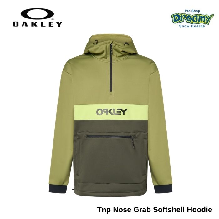 OAKLEY ꡼ Tnp Nose Grab Softshell Hoodie New Dark Brush/Fern FOA404...
