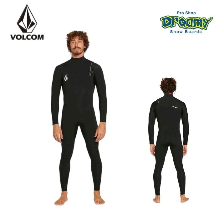 VOLCOM ボルコム 3/2MM CHEST ZIP FULLSUIT A9532000 メンズ ウェットスーツ フルスーツ チェストジップ ロゴ 正規品