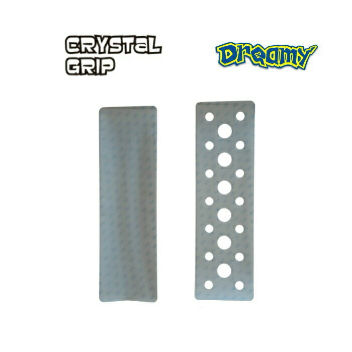 CRYSTAL GRIP　クリスタル グリップ 　2枚セット　デッキシート　シートワックス　サーフボード　スキムボード　サーフィン　バラ売り　正規品