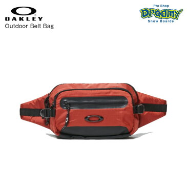 OAKLEY オークリー Outdoor Belt Bag FOS900029-407 ウエストバッグ 容量:2L フロントジップポケット オーガナイザーポケット ジップクロージャー Brick 正規品