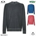 リー トレーナー メンズ OAKLEY オークリー Dye Crew 2 FOA403228 スウェット 耐久性 撥水加工 クルーネック ロゴ 刺繍 プルオーバー 長袖 トレーナー XS-XL 2021秋冬モデル 正規品