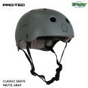 PRO-TEC vebN CLASSIC SKATE MATTE GRAY XP[g{[h wbg }bgO[ veN^[ ABS Dri-Lex 52-62cm XP{[ l LbY Ki