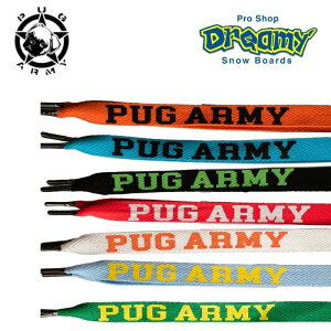 PUG ARMY パグアーミー 新色 シューレースベルト 150cm PUGARMY PUGM pug_army スノーボード グラトリ SNOWBOARD