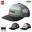 QUIKSILVER クイックシルバー EMU COOP AQYHA05354 キャップ メッシュ スナップバック 5パネル フラットバイザー ポリエステルフォームフロントパネル 正規品