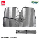 QUIKSILVER クイックシルバー CALIFORNIA SUNSHADE QSA242703 カーサンシェード 遮熱 サンバイザー固定 サーフィン アウトドア マリンスポーツ ロゴ 正規品(2)