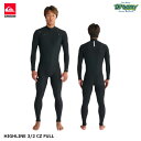 QUIKSILVER HIGHLINE 3/2 CZ FULL QWT251701 ウェットスーツ フルスーツ チェストジップエントリー 最上位モデル ジャパン...