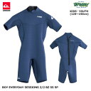 QUIKSILVER BOY EVERYDAY SESSIONS 2/2 BZ SS SP KWT251702 キッズ スプリング ウェットスーツ 120-15...