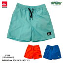 QUIKSILVER EEVERYDAY SOLID VL BOY 12 EQKJV03265 キッズ ボードショーツ 100-120cm 撥水加工 インナー付き スイムウェア 水着 ボーイ クイックシルバー 正規品(4)