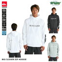 QUIKSILVER BIG CLICKER ZIP HOODIE QLY25103 ラッシュガード レギュラーフィット ジップアップ ハイネック パーカー ス...