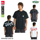 QUIKSILVER IMPAIRED LOGO SS QLY251019 ラッシュガード Tシャツ レギュラーフィット 半袖 速乾 UVカット バックプリント...