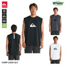 QUIKSILVER COMP LOGO SLY QLY251020 ラッシュガードタンクトップ ルーズフィット 速乾 UVカット ノースリーブ ロゴ スイムウ...
