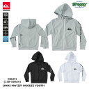 QUIKSILVER OMNI MW ZIP HOODIE YOUTH KLY251005 キッズ ラッシュガード 130-160cm 速乾 UVカット ジップ...
