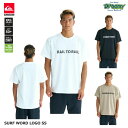 QUIKSILVER SURF WORD LOGO SS QLY252008 ラッシュガード レギュラーフィットTシャツ 半袖 UVカット 速乾 UPF50+ ...
