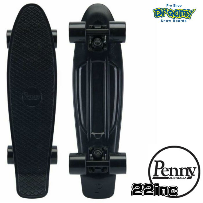 ★即納！ペニー★Penny SkateBoard ペニースケートボード CLASSICS 22 BLACKOUT 22インチ クラシックス 特殊プラスティック ウィール59mm ベアリング Abec7 STEEL 正規品