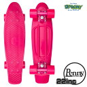 ★即納！ペニー★Penny ペニースケートボード STAPLES ステープル OPST1 新色 22インチ PINK 特殊プラスティック ウィール59mm Abec7 STEEL 正規品