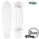 Penny yj[XP[g{[h STAPLES Xe[v 1NST1 VF 27C` WHITE vXeBbN EB[59mm Abec7 STEEL Ki