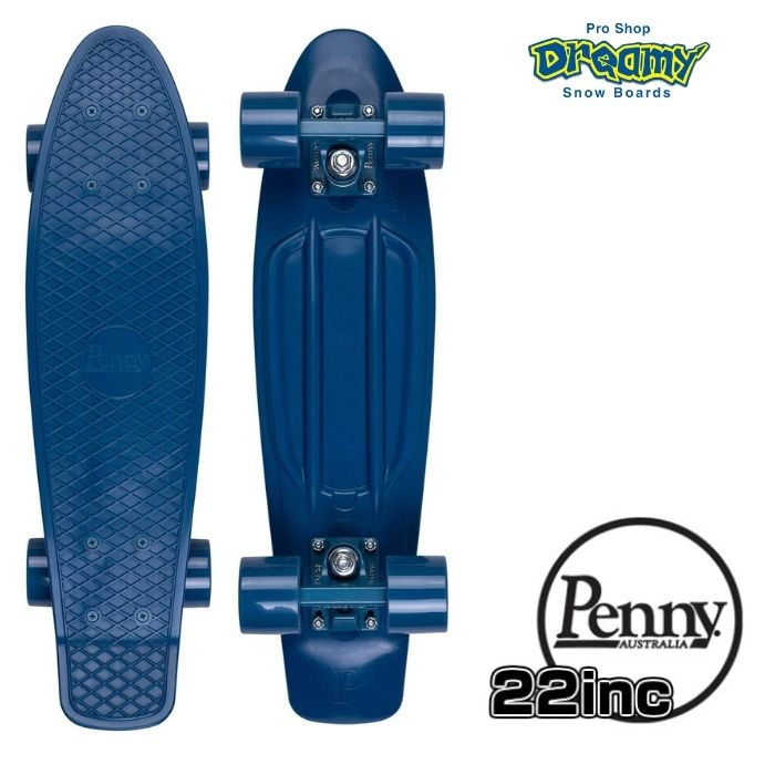 Penny ペニースケートボード 新色 22インチ BLUE OPST1 特殊プラスティック ウィール59mm Abec7 STEEL 正規品