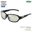 SMITH スミス ACTION POLAR Aura 第3世代 207700402 オーラ MatteBlack X-LightGreen37 Silver Mirror 偏光 ジャパンフィット 日本製 釣り フィッシング 正規品