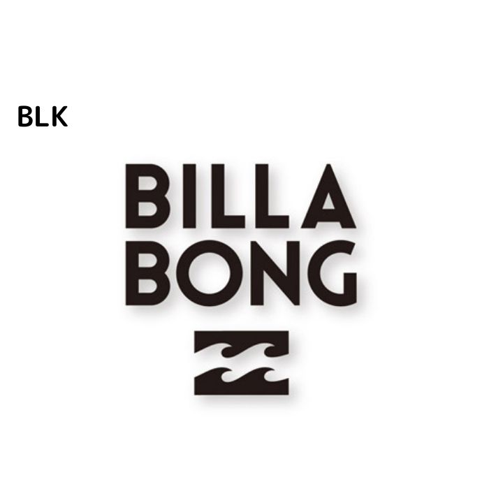 BILLABONG W100mm ステッカー STICKERS カッティング B00S15 BLK WHT ロゴ 正規品 3
