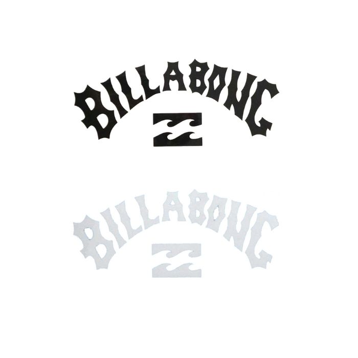 BILLABONG W180mm ステッカー STICKERS カッティング B00S34 BLK WHT ロゴ 正規品