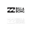 BILLABONG W120mm ステッカー STICKERS カッティング B00S13 BLK WHT ロゴ 正規品