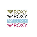 ROXY ロキシー W210mm H35mm ROA215338 カッティングステッカー STICKERS ロゴ 正規品