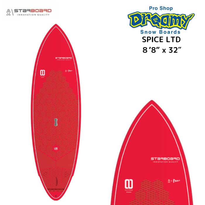 STARBOARD スターボード SPICE LTD RED 8'8