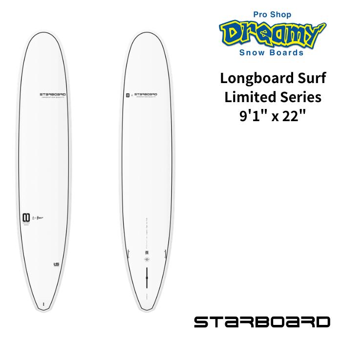 メーカー希望小売価格はメーカーカタログに基づいて掲載しています商品説明モデル名starboardLongboard SURF 9'1” x 22"定価：130000+(税)モデルLONGSURF_LS_2sサイズ9’1”/22”詳細Longboard Surfクラシックなサーフシェイプ × 超軽量設計現代の軽量テクノロジーと、クラシックなオールドスクール・ロングボードの乗り味を絶妙に融合させ、理想的なロングボードサーフィンを追求したモデルです。トップでのアクションではしっかりとした安定感とレスポンスを発揮するだけでなく、ボード上を歩くときやノーズライディングでも驚くほどの安定感を実現。「パフォーマンスサーフボード」と呼ばれるモデルでありながら、その性能は非常に幅広く、さまざまなスタイルのロングボードサーファーのニーズに対応できる高い汎用性を備えています。スペック9’1″ x 22″ / 59LLength: 9’1” / 277 cmWidth: 22” / 56 cm9’1″ x 22″ は、1フィートから6フィートまでの波でパフォーマンスするように設計された高性能ロングボードで、高速のダウンサーフィンを提供し、ルーズな波のターンから非常にパワフルな波にも適応する能力を持っています。※注意事項●返品について●お客様都合によるご注文後の返品・キャンセル・交換は一切受け付けておりませんので、予めご了承下さい。●商品画像について●撮影状況、PC状況により、色合いが若干異なる場合がありますので、ご了承の上ご購入ください。●商品欠品について●掲載されている全ての商品は実店舗・他のネットショッピングでも販売しております。ご注文を承り次第在庫を確保しますが、完売の際はご容赦下さい。&nbsp;●送料について●合計金額13,000円以上(税抜）は送料無料となりますが、北海道・沖縄・離島等の場合、別途送料が必要となります。&nbsp;
