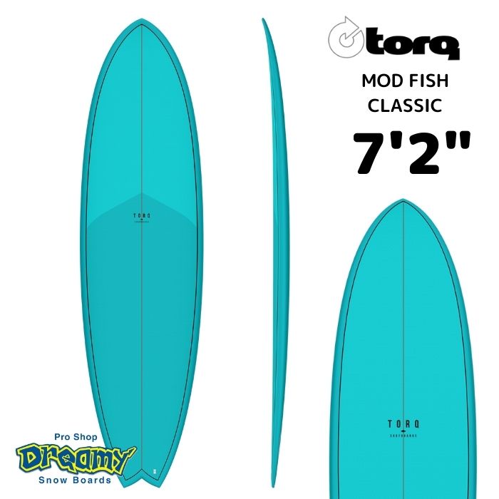 TORQ Surfboard ȥ륯եܡ MODFISH 72 饷å CLASSIC顼 åɥեå ݥ ե SURF 