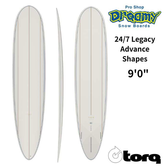 Rakuten - TORQ Surfboard トルクサーフボード 24/7 advance Shapes Legacy TET 9’0” Sand サーフボード TQ-A-24-LE-0900 エポキシ サーフィン ロングボード