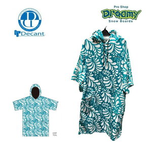 DECANT Towel Poncho タオルポンチョ PULLOVER PONCHO 010151330004C SURF タオル サーフィン サーフ 吸水タオル お着替えポンチョ