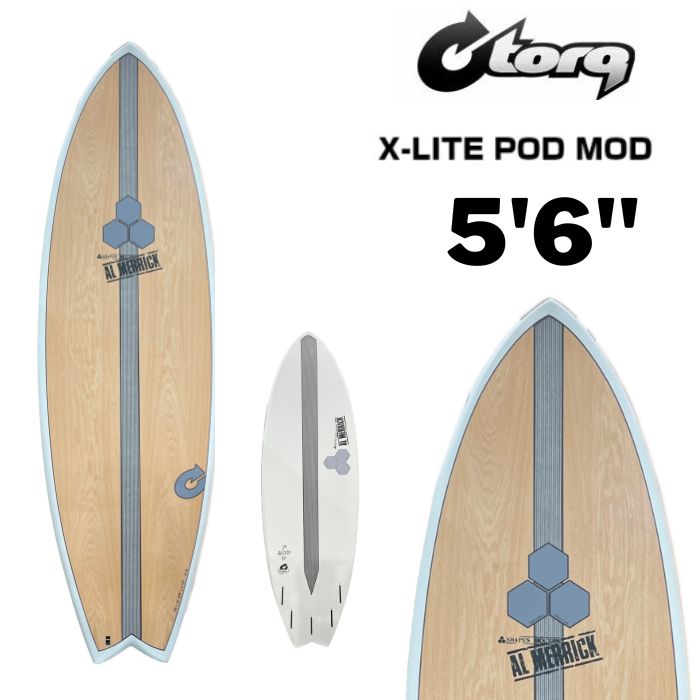 TORQSurfboardȥ륯եܡɥåݥåɥåPODMOD-X-LITE56WOODեSURF