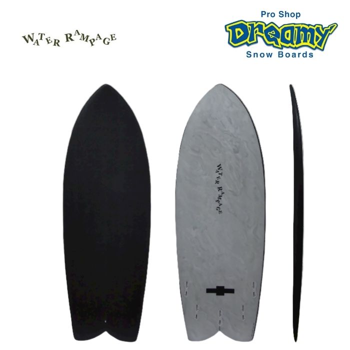 WATER RAMPAGE ウォーターランページ CHAMBER チェンバー HARD BOTTOM サーフボード ソフトデッキ FCS