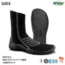 SURF8 サーフエイト 5MM スプリットソール起毛 つま先ラウンド 883F1G11 25-28cm 保温性重視 グラフェンブラック起毛 防寒 マリンシュー...