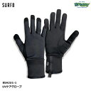 SURF8 サーフエイト UVケアグローブ 8SA2U1-1 UVカット 手の平強力グリップ 特殊合皮 着脱用ひも 日焼け防止 手袋 レディース メンス BLA...