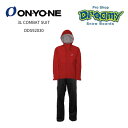 ONYONE オンヨネ 3L COMBAT RAIN SUIT ODS92030 レッド レインコート レインスーツ アウトドア 軽量 通気性 正規品