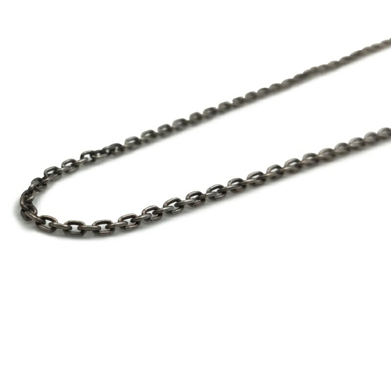 【幅1.2mm/】燻し小豆チェーン シルバーネックレス レディース メンズ 鎖 ペンダント用 メンズ silver925 シルバー925 シルバーアクセ