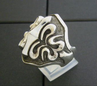 送料無料 【drive シルバーアクセサリー】 ドライヴ dr-024 ネオハルシオン シルバーリング メンズ silver925 シルバー925 シルバーアクセ